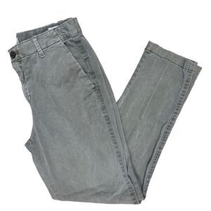 GAP Women's Size 6 Green Chino Pants Straight Leg Casual Stretch